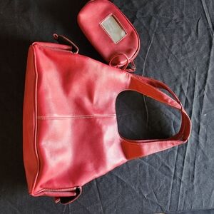 St.Johns Bay 3 Pocket Red Purse.